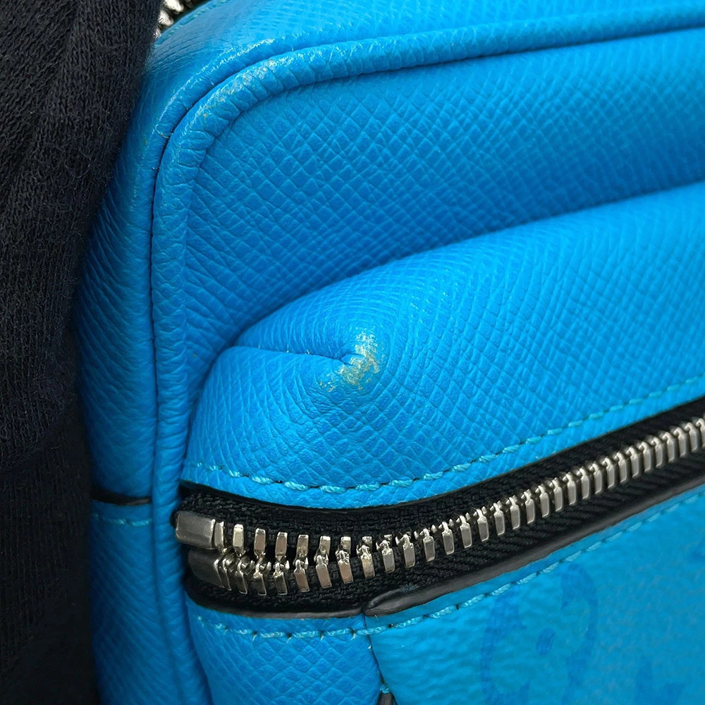 Louis Vuitton Crossbody Black Body Bumbag Outdoor Bum Taiga Eclipse Taigarama - Picture 8 of 12